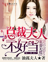宠妻无度，总裁夫人不好当封面